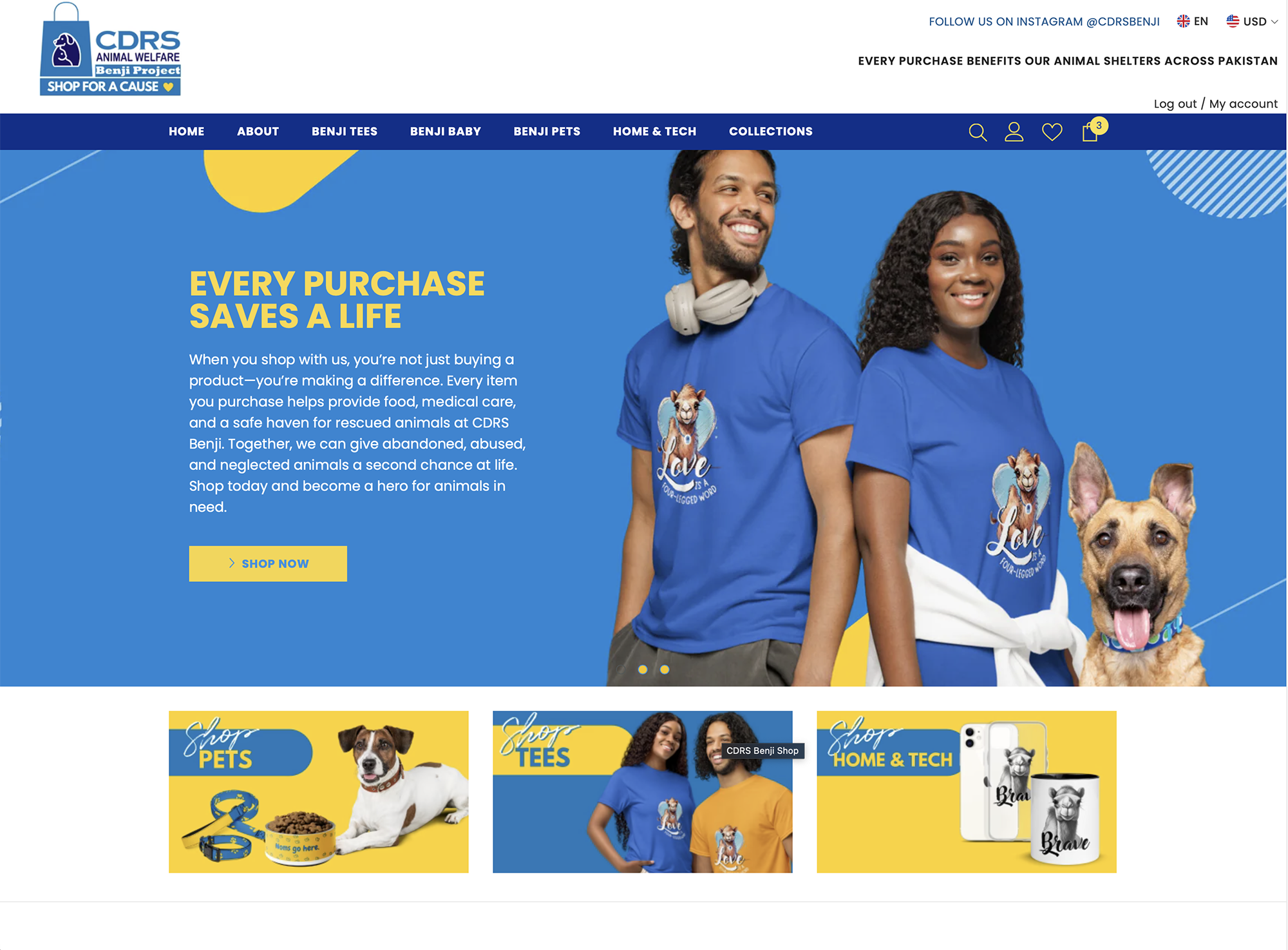 The CDRS Benji Shop – The Benji Shop